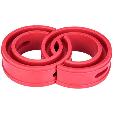 Amortisseurs Voiture TPU Transparent - Lot De 2 - Type D - Pour Réduire Vibrations, Bruit, Protéger Suspension