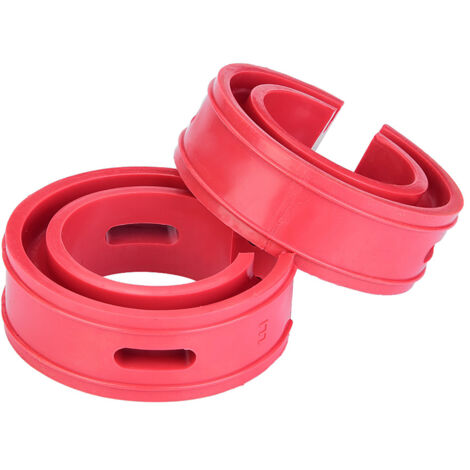 Amortisseur Voiture Coussin Pare-Chocs Ressort TPU Type D - Lot De 2 Tampons Suspension Transparent