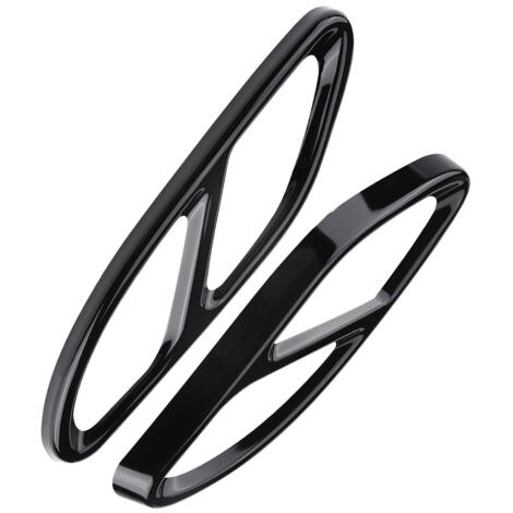 Autocollants Drapeau Noirs Pour Lunette Arrière De Dodge Challenger 2008-2021, Dimensions ~42.5x32.5 Cm, PVC Résistant Aux UV