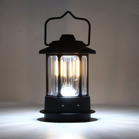 Lanterne solaire boule verre teinté bleu IP44 | Xanlite