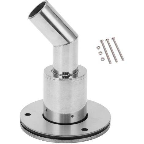 22mm à travers la coque raccord d'échappement en acier inoxydable Standard coude coque tuyau d'échappement douille pour chauffages de stationnement Diesel.