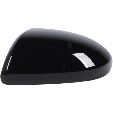 Capuchon de Protection de Rétroviseur Latéral Noir, Protection de Rétroviseur Extérieur, Boîtier en Plastique Résistant aux Intempéries pour une Esthétique et une Protection