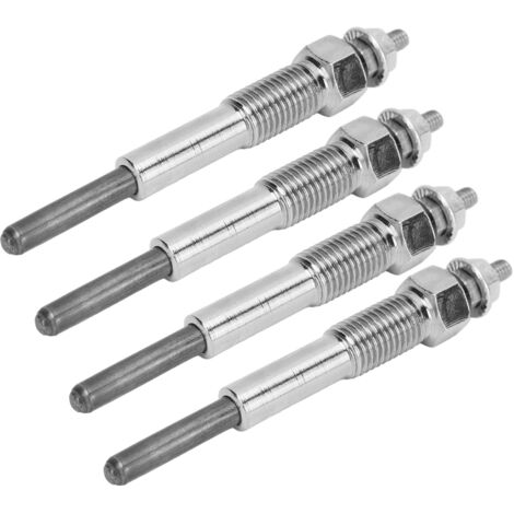 Lot 4 Bougies De Préchauffage Pour Fiat Doblo, Punto, Panda, 500 – 0100276008 / 0250203002