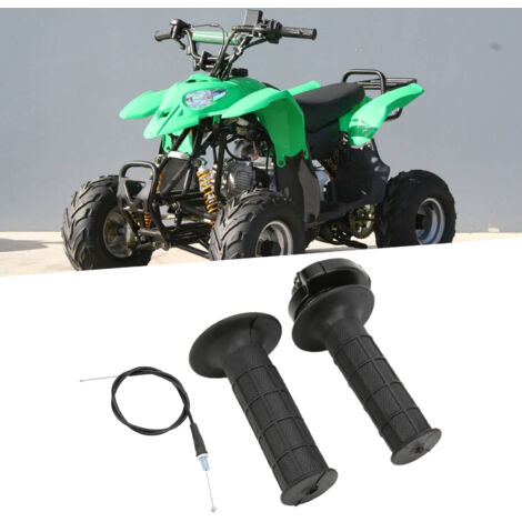 RUTU Kit de câbles d'accélérateur et de frein pour ATV - Limiteur de vitesse pour ATV