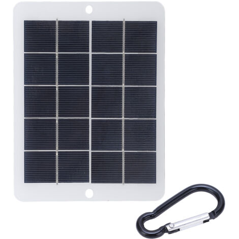 Panneau Solaire 3W 6V Monocristallin - Idéal Éclairage Jardin Solaire Et Petits Projets DIY