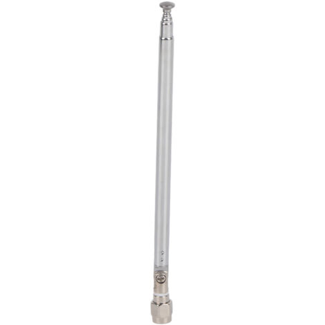 Antenne Télescopique Sma Connecteur Mâle Alliage D'argent pour Antenne Sma de Communication Radio LimeSDR 40MHz-6G.