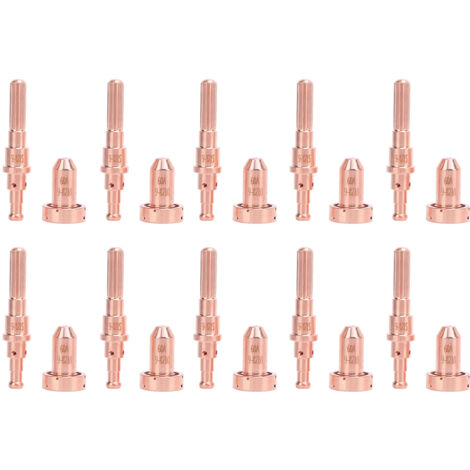 Startnow Lot de 100 buses de soudage plasma AG60 consommables pour torche SG55 WSD60 avec fonction