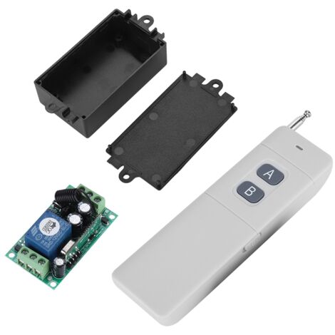 Kt16 - Interrupteur De Commande À Distance Sans Fil Universel, 433mhz Récepteur Émetteur Rf Pour