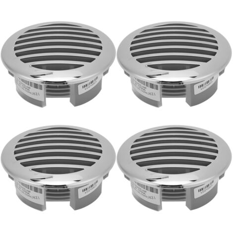 Couvercle de Ventilation pour Flux d'air de Bateau, 4 Pièces, 3,5 Pouces, Capuchon en Acier Inoxydable 316 Hautement Poli.