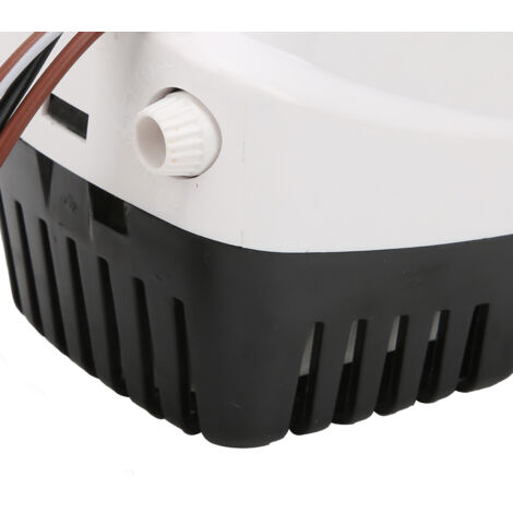 Pompe De Cale Submersible Automatique 750 GPH – Interrupteur Flotteur Intégré, ABS, Pour Bateau, 12V