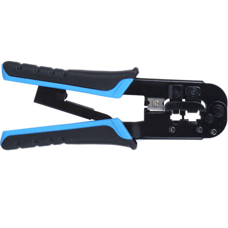 Pince Rj45 Pro Pince à Câble Réseau RJ45 RJ11 à Double Usage – Pince à Sertir à Tête ...