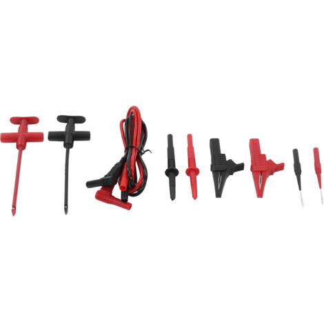 2 Jeux De Fils De Test AIdetek Pour Multimètre FLUKE - Prises Banane TL20158