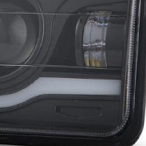 KIMISS Phare LED Carré Avant Camion Avec Feux De Croisement DRL Pour Cherokee 2015 - Remplacement Haute Performance