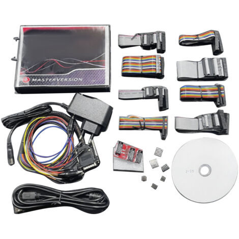 Outil de Programmation ECU PCB Rouge KTAG V7.020, Outil de Diagnostic Automobile à jetons illimités (UE 100-240 V).