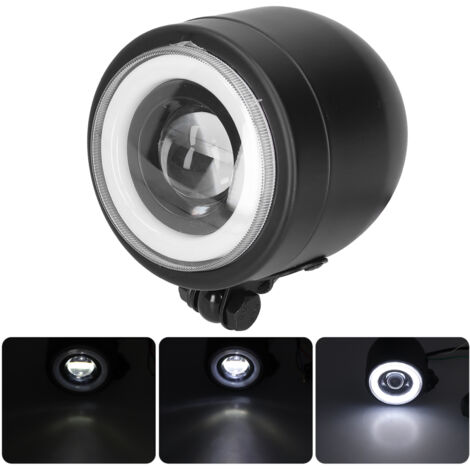 Phares LED Moto 7'' Universels Avec Feux De Jour Et Clignotants - Cafe Racer, Bobber, Chopper