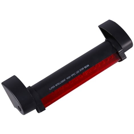 Spoiler Arrière Universel Avec Feu Stop Intégré - Pour Voiture, Contrôle Technique OK, Neuf