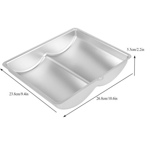 Moules à gâteaux en forme de sphère en alliage d'aluminium de qualité