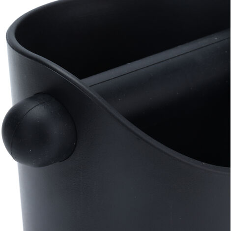 Boite à Café Knock Box, Bac à Marc de café Expresso, Bac à Déchets en plastique recyclable avec Barre de Frappe Amovible et Base Antidérapante, Barista accessoires pour machines