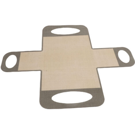MEKOTRIN Lot de 2 Tapis Cuisson Silicone, Tapis de Transfert à Pâte avec 4 Poignées Réutilisable MEKOTRIN Lot de 2 Tapis Cuisson Silicone, Tapis de Transfert à Pâte avec 4 Poignées Réutilisable