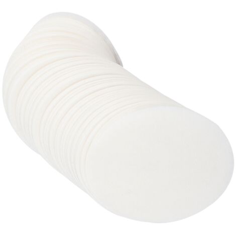sourcing map Lot de 600 filtres à café, 56 mm, filtres ronds jetables en papier naturel pour la maison, le bureau, verser et égoutter