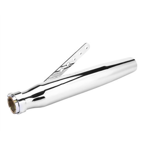 Pot D'échappement Complet HMParts - Argent - Pour 110-150 Cm3 Dirt Bike Pit Bike
