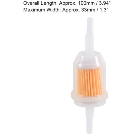 Lot De 5 Filtres à Carburant – Tuyau 8 Ou 10 Mm – ABS – Pour Chariot Élévateur Poids Lourd
