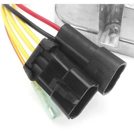 GOOFIT 5 Broches Régulateur de Tension Redresseur Remplacement pour GSXR GSF 600 650 750 1000 1250 GOOFIT 5 Broches Régulateur de Tension Redresseur Remplacement pour GSXR GSF 600 650 750 1000 1250
