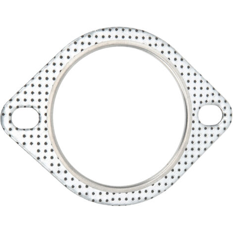 Joint à turbo, antivibration longue durabilité Joint d'échappement 2 trous pour tube descendant 3 pouces/76 mm.