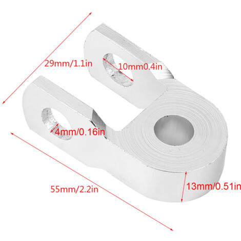 OMABETA 2pcs Riser Amortisseur Arrière Universel Moto Extension Hauteur