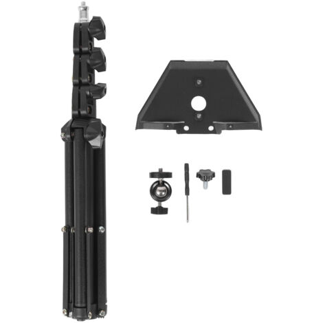 Kit de support d'antenne pour trépied Satellite rectangulaire, pour Mini toit de Camping RV, cour de voyage avec adaptateur de tuyau.