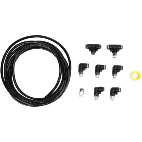 Kit de raccords sous vide Turbo, 180psi, Flexible, léger, résistant aux torsions, remplacement pour Supra Black, 10 pièces.