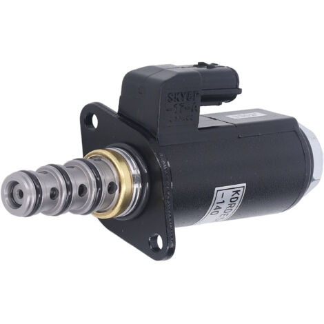 Électrovanne de pompe hydraulique en acier allié électrique pour
