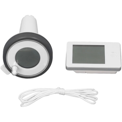 Compteur de température de piscine solaire sans fil, haute précision IPX8, étanche, écran LCD, détecteur numérique flottant