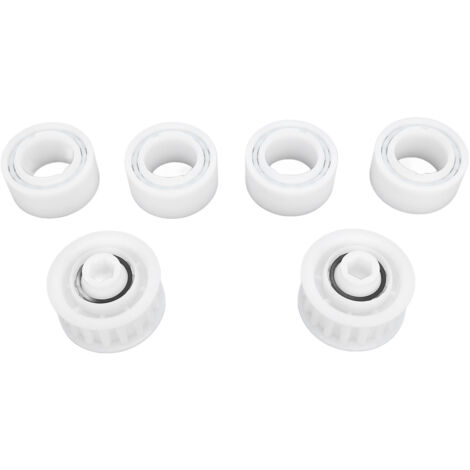 Nettoyeur de piscine de remplacement, roues de guidage, paquet de 4, avec 2 engrenages de poulie, pour Maytronics Dolphin