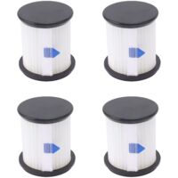 Ej.Life – Filtres pour aspirateur robot INSE S6T/S6P/N5S – Lot de 4 – Matériau ABS et particules d'air à haute efficacité – Installation facile