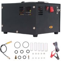 Rosvola – Compresseur d'air haute pression 4500 PSI – Moteur sans balai 300W – Gonflage rapide 0,5L en 25 min – Pour carabines PCP et paintball