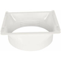Ej.Life – Tuyau d'évacuation pour climatiseur mobile 150mm – Flexible en PVC – Compatible avec tous les modèles portables – Connecteur pour fenêtre
