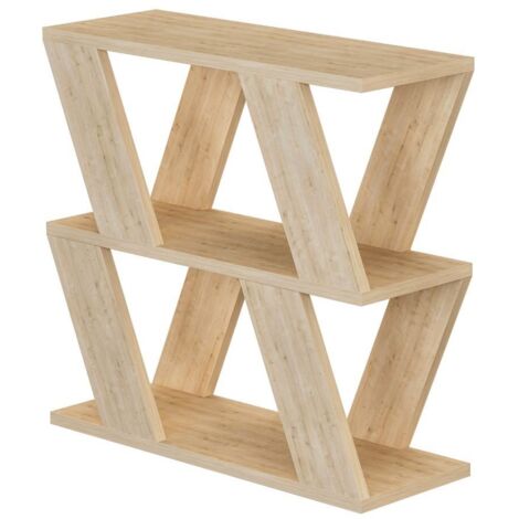 CALICOSY - Bout de canapé 3 tablettes L60 cm - Lazena