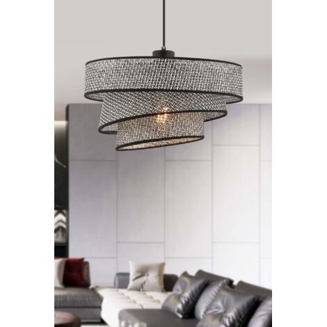 Lustre couper hazeran - gris noir 88650694 88650694 88650694