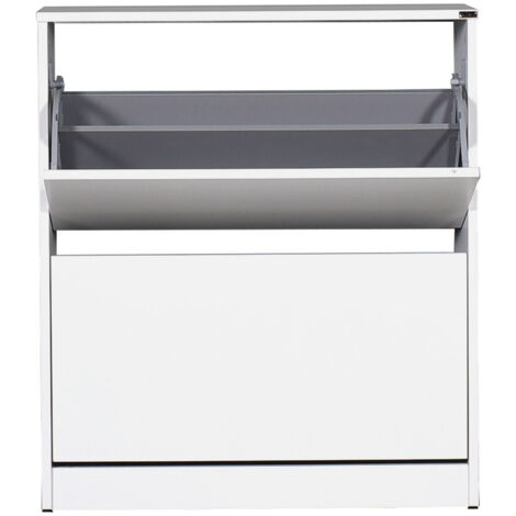 Armoire, meuble de rangement, espace de rangement Cabinet Blanc (1/5)