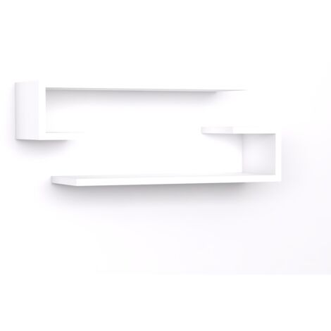 étagère murale, étagère de rangement Shelf Blanc (1/5)