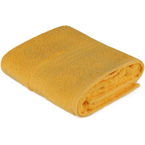 Serviette pour invités Towel 100% Coton Dark Jaune 500 gr/m² (1/5)