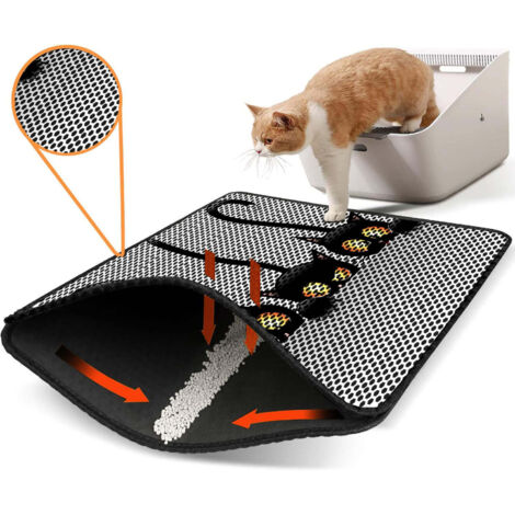 Tapis de litiere pour chat nrszn0127 88650734 88650734 88650734 88650734 (1/2)