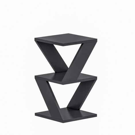 Cotecosy – Bout de canapé en aggloméré 30x30x50cm – Panneaux mélaminés 100% – Pour petits espaces – Facile à assembler