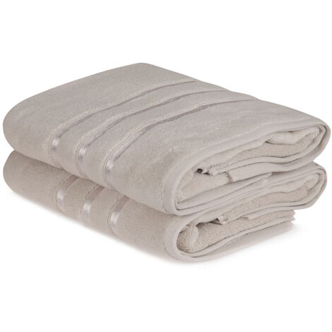 Serviette de bain, serviette de douche, serviette de sauna Set 100% MICROCOTTON (1/5)