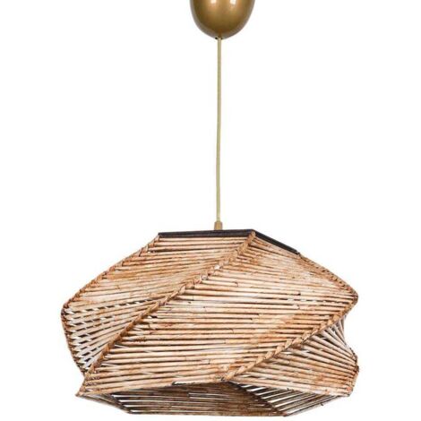 Suspension en bois style exotique Phong (1/2)