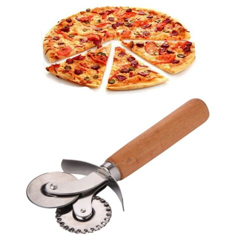 roulette à pizza, couteau à pizza Couteau de cuisine Multicolore (1/3)