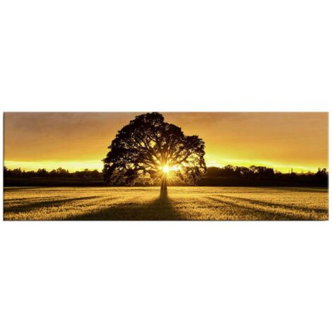 Tableau lumineux Arbre 30 x 90 cm (1/4)