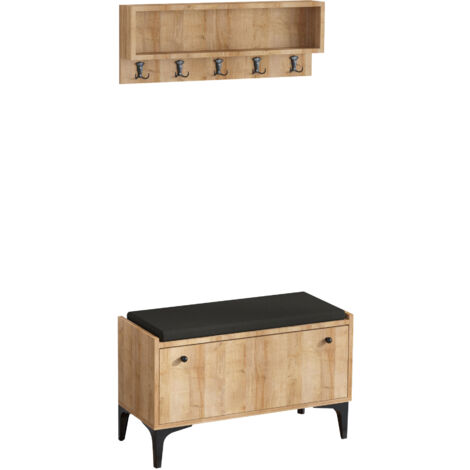 Armoire, meuble de rangement, espace de rangement Cabinet Chêne (1/5)
