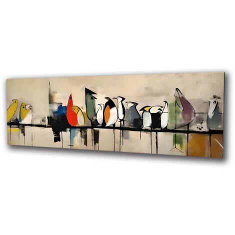 Décoration murale imprimée sur toile Painting Multicolore